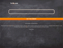 Tablet Screenshot of ok.bride.com
