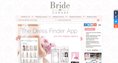 Desktop Screenshot of bride.ca